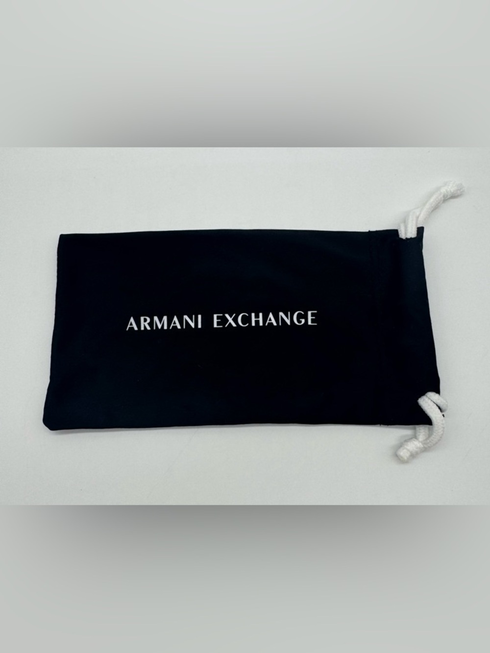 Armani Exchange Soft Fabric Drawstring Sunglasses/Glasses Pouch